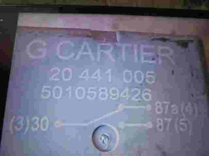 Relais Renault Midlum Truck 5010589426 G.CARTIER 20441005 20 441 005