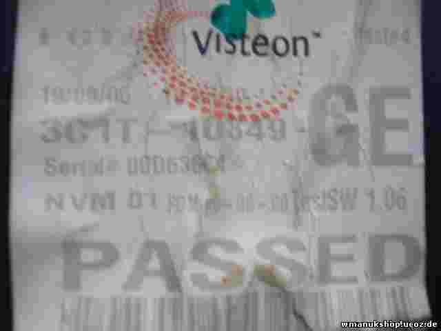 Kombiinstrument Tacho Ford Transit Connect Visteon 3C1T10849GE 3C1T10841A