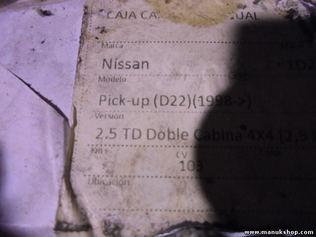 Getriebe Nissan Pickup D22 2.5TD
