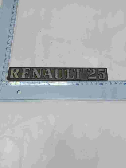 Emblem  Renault 25 21.5cm. 7700754657 77 00 754 657 7700 754 657