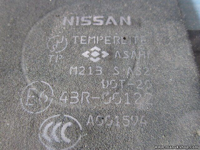 Türscheibe Seitenscheibe hinten rechts Nissan X-Trail 43R00122 M213SAS2DOT20