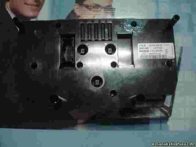 Klimabedienteil Citroen Xsara Picasso PSA 96514030XT BOSCH BEHR F011500061