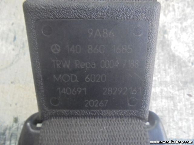 Sicherheitsgurt Gurt Mercedes-Benz W140 1995 1408601685 140 860 16 85 TRW
