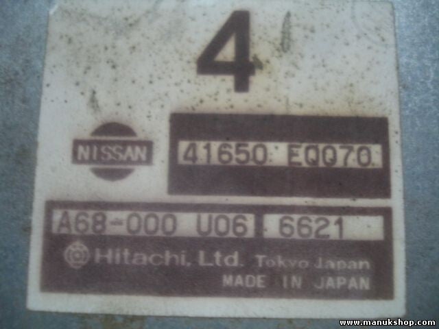 Controller ASSY-Drehmomentverteilung Nissan X-Trail 41650EQ070 A68000U066621