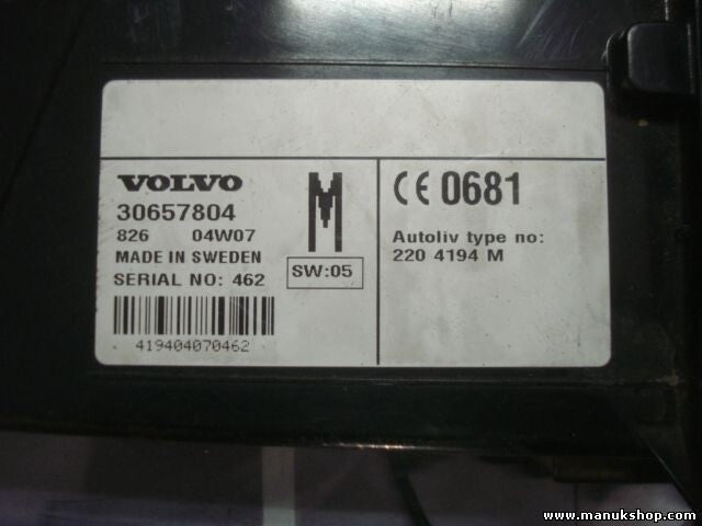 Telefon Bedienteil Volvo V70 30657804 M No.462 SW 05  2204194M 220 4194 M
