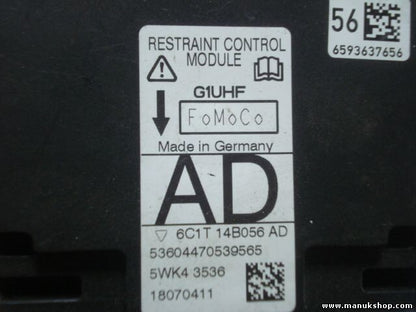 Airbagsensor Airbagsteuergerät Ford Transit 2006–2009 6C1T14B056AD 5WK43536