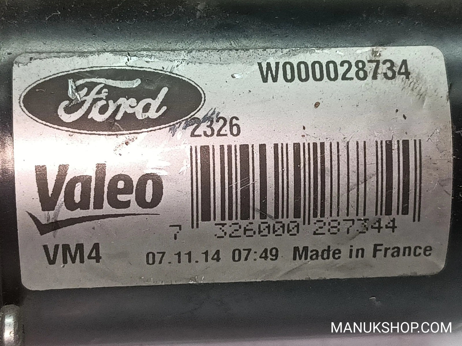Scheibenwischermotor  Ford Transit Custom BK2117501ΑΕ W000030905 W000028734