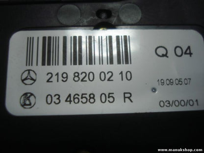 Sitzverstellung Mercedes W219 CLS (Q04) 2198200210 219 820 02 10 LK 03465805R