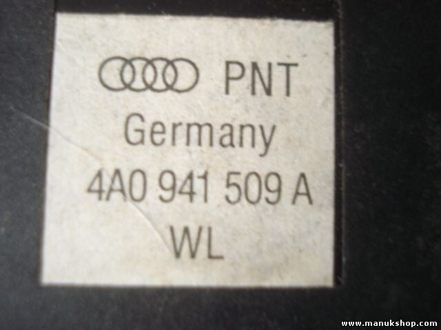 Warnblinkschalter Audi 100 A6 C4 S4 S6 4A0941509A 4A0 941 509 A 4AO941509A