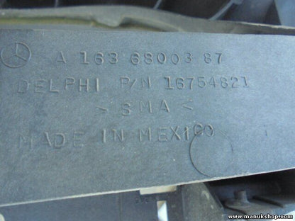 Armaturenbrett Mercedes-Benz W163 ML 270 CDI A1636800387 975655051400