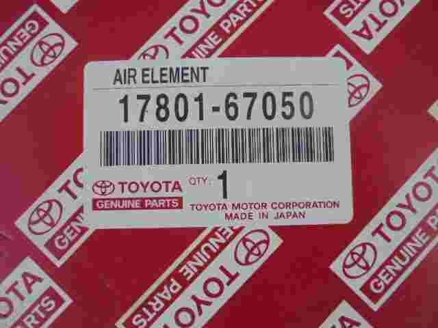Luftfilter   Toyota 4 Runner Hılux 1780167050 17801-67050 17801 67050