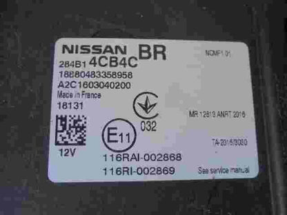 Sicherungskasten Nissan Qashqai 284B14CB4C A2C1603040200 116RAI002868