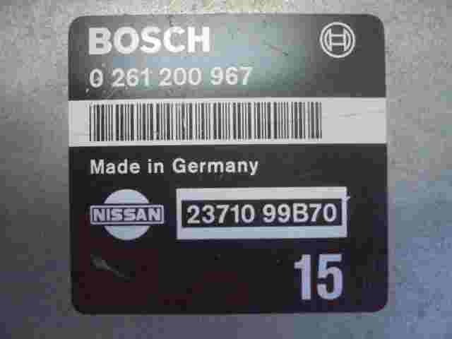 Motorsteuergerät Nissan Micra II (15) 1.3 2371099B70 99B7096800 BOSCH 0261200967