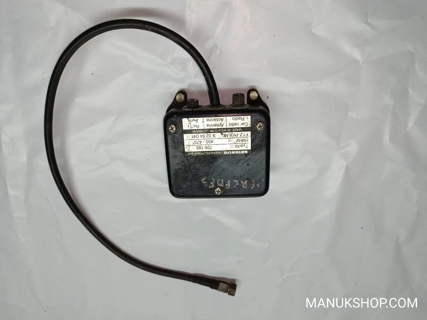 Antennenverstärker  Mercedes-Benz W124 726185 726-185 f/MHz 450-470 DE S3204041