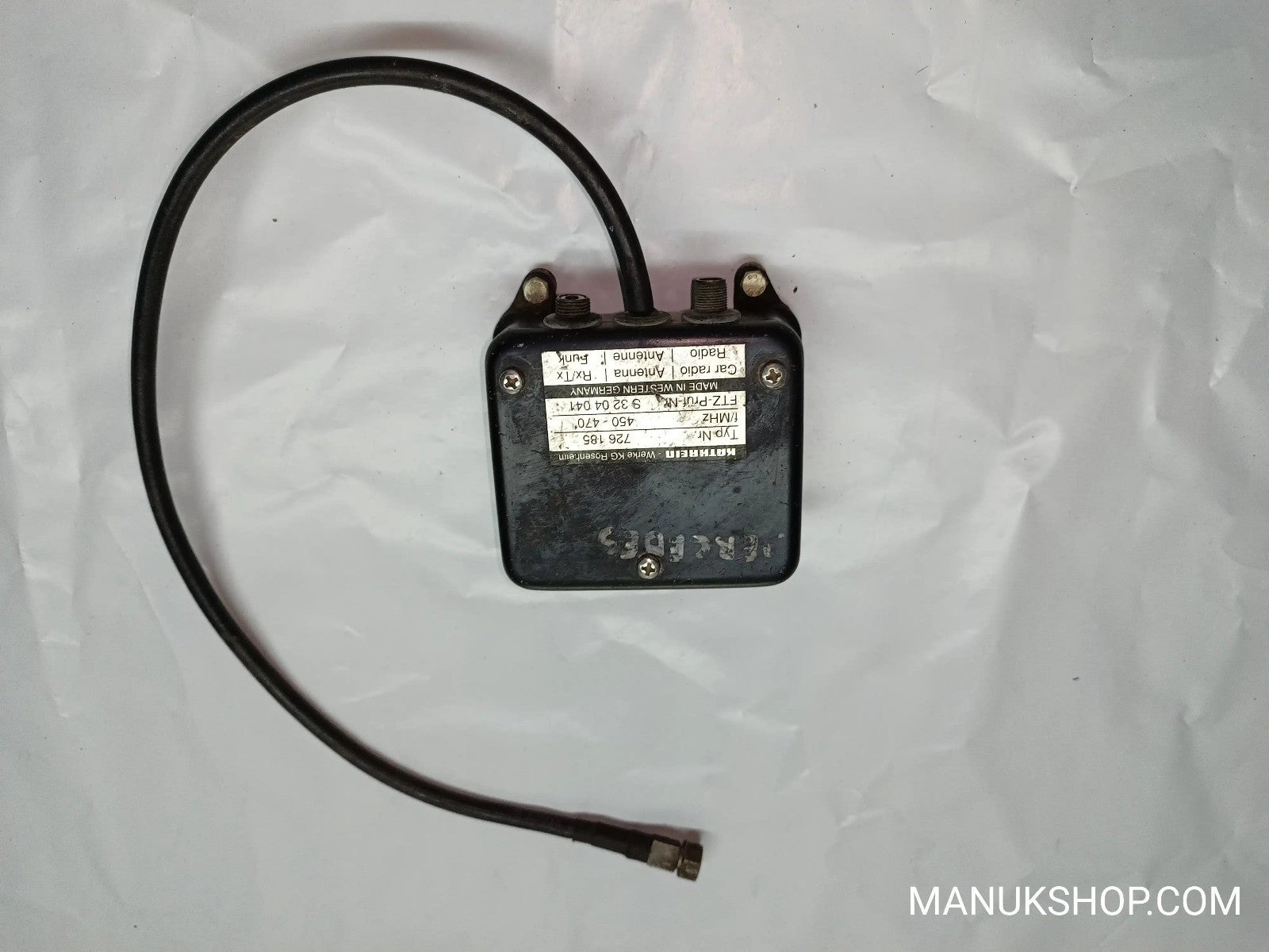 Antennenverstärker  Mercedes-Benz W124 726185 726-185 f/MHz 450-470 DE S3204041