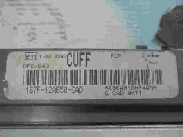 Motorsteuergerät Ford Mondeo III 1999-2007 CUFF 1S7F12A650CAD VISTEON DPC-643