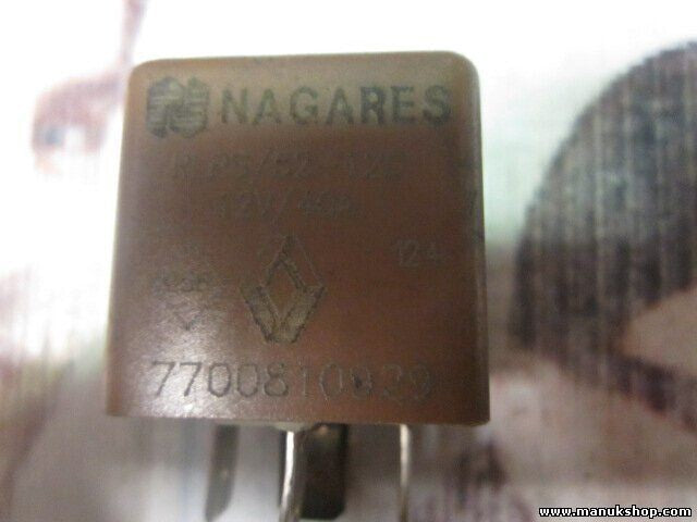 Relais Renault Clio Kangoo NAGARES 7700810929 12V/40A RLPS/52-12D
