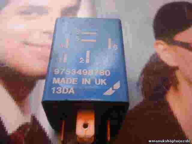 Relais  Peugeot 106 406 Citroen Saxo 9753498780 13DA 9 753 498 780