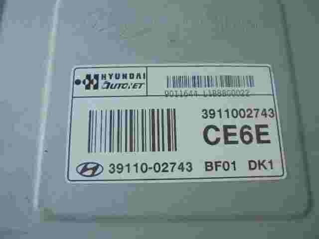 Motorsteuergerät  Hyundai Atos 3911002743 39110-02743 CE6E BF01 DK1