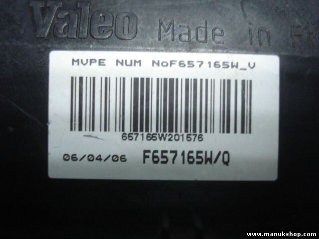 Widerstand Heizung Citroen Renault Nissan F657165W 7701207718 7701048390