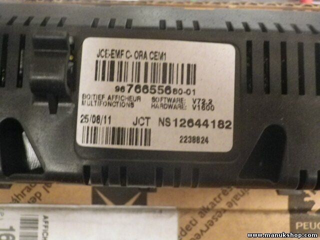 Bordcomputer Peugeot 207 308 3008 5008 1607240980 16 072 409 80