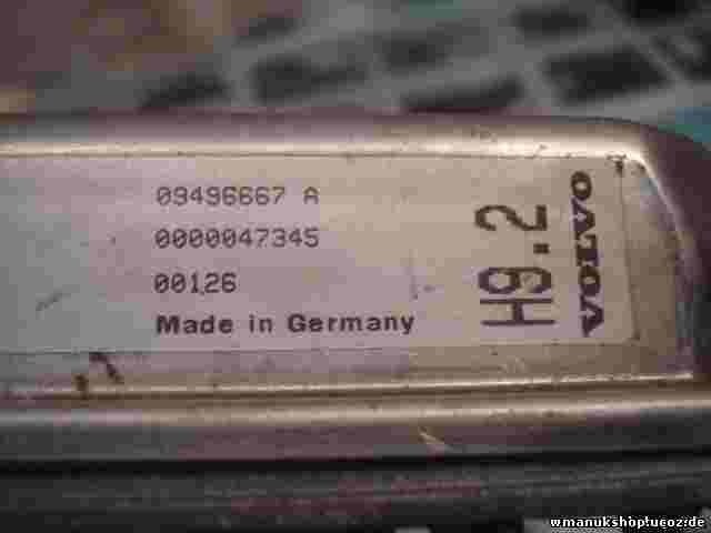 Motorsteuergerät Volvo S80 S70 V70  09496667A 0000021412 28SA4018 0281001776