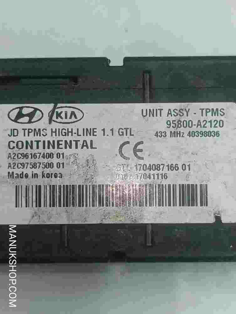 Steuergerät Hyundai Santa Fe 95800A2120 Continental GTL 1704087166 A2C96167400