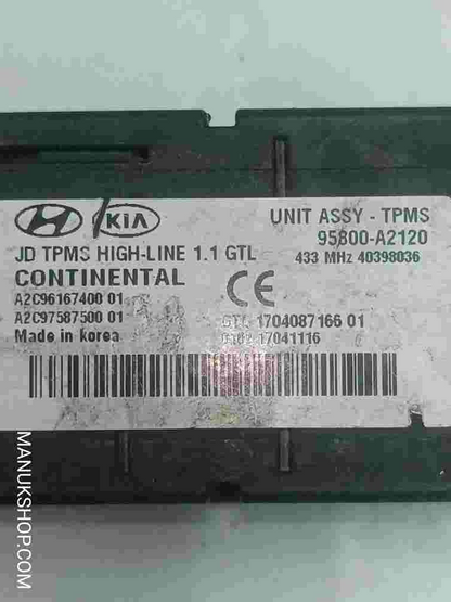 Steuergerät Hyundai Santa Fe 95800A2120 Continental GTL 1704087166 A2C96167400