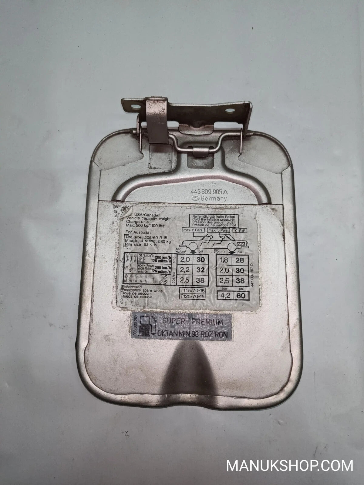 Tankdeckel Audi 200 C3 443809905A 443 809 905 A