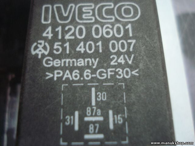 Relais Iveco Eurotech 41200601 4120 0601 51401007 51 401 007