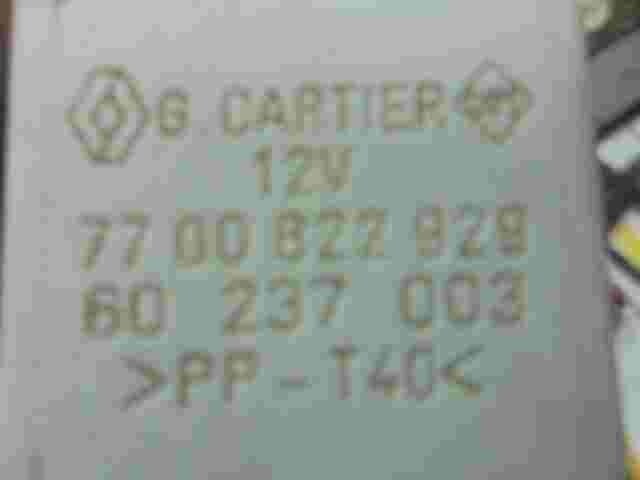 Wischerrelais  Renault Laguna Kangoo 7700822929 G.CARTIER 60237003