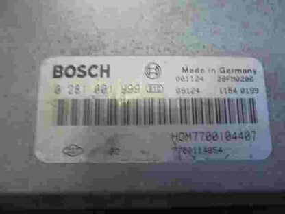Motorsteuergerät Renault Espace HOM7700104407 7700104407 7700114854 0281001999