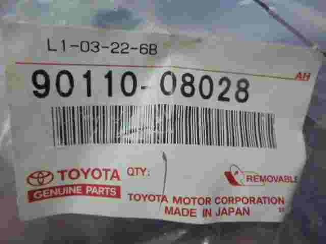 Bolt  Toyota Celica 9011008028 90110-08028