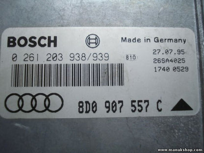 Motorsteuergerät Audi A4 1.8 1996 8D0907557C 8D0 907 557 C 8DO907557C 0261203938