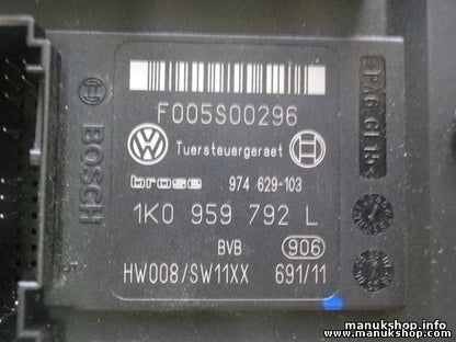 Empfänger Türsteuerung VW Jetta Golf  1K0959792L BOSCH F005S00296 974629103