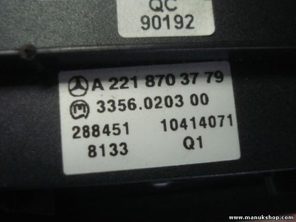 Schalter Mercedes W216 W221 2006-2014 W221 A2218703779 3356.0203 00 288451