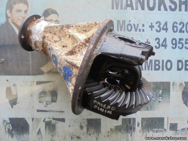 Differential hinten Hinterachsgetriebe Mitsubishi Pajero GDI piñón 39/8 MR498871