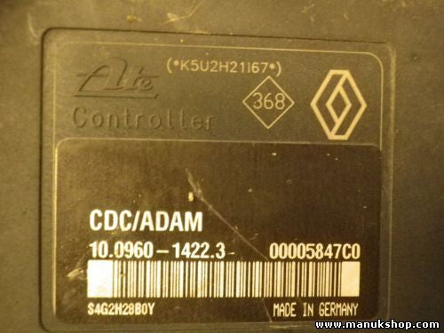 ABS Steuergerät Renault Laguna Espace CDC/ADAM ATE 10096014223 00005847C0