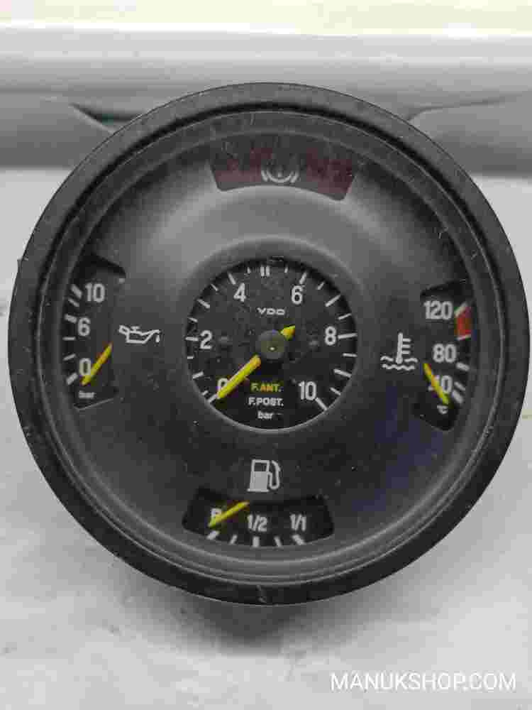 Tachometer Pegaso Tecno 24V 20/252 009046031  920163 VDO 44/2/44 4.85 BAR