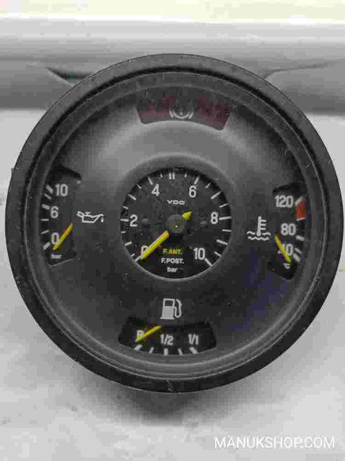 Tachometer Pegaso Tecno 24V 20/252 009046031  920163 VDO 44/2/44 4.85 BAR