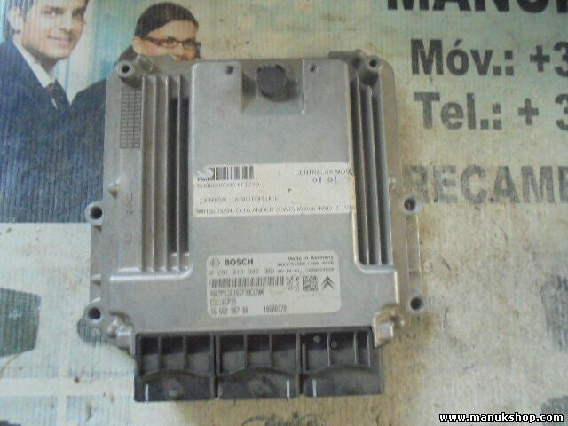 Motorsteuergerät Citroen Peugeot 4007 2.2 4x4 EDC16CP39 9666256780 0281014902