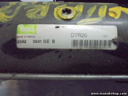 Anlasser  Peugeot 307 Partner VALEO D7R26 23A2 0241 GE B