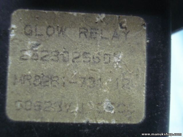 Glühkerzen Relais Nissan Navara Patrol 12V 252302S605 DECO MR82B1731 MR82B1-731