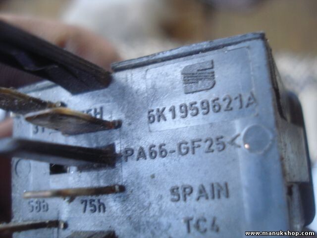 Heckscheibenheizung schalter Seat Arosa Ibiza 6K1959621A
