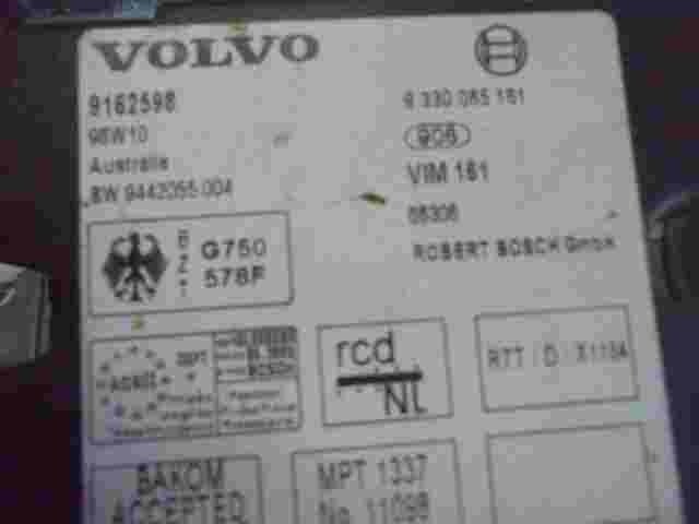 Steuergerät Wegfahrsperre Alarmmodul Volvo V70 9162598 95W10 SW 9442055004