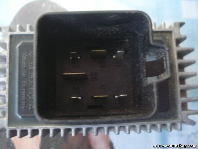 Glühzeitsteuergerät Vorglührelais Opel Astra G Caravan F35 51299008A 09132691
