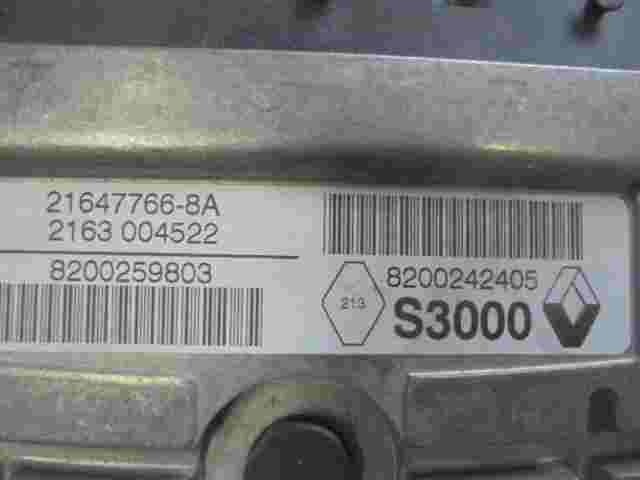 Motorsteuergerät Renault Megane II SAGEM S3000 216477668A 8200259803 8200242405