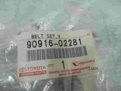 V-Ribbed Belt Set  Toyota Hilux Land Cruiser Prado 9091602281 90916-02281