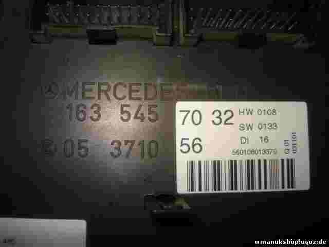 Komfortsteuergerät KSG Mercedes W163 ML 1635457032 163 545 70 32 LK 05371056