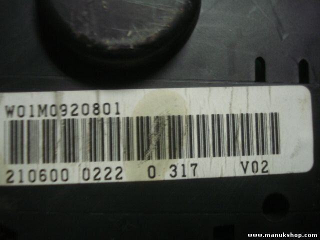 Kombiinstrument Tacho Seat Leon Toledo VDO 110080074013 110.080/074/013 W01M0920